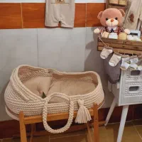 گهواره کاملا سالم و تمیز اصن استفاده نشده