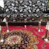 مبل ۷ نفره همراه با میز و عسلی|مبلمان خانگی و میز عسلی|شهرکرد, |دیوار
