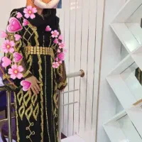 یک عدد لباس زیبا فری سایز سه تیکه می باشد
