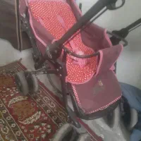 کالسکه بچه جفت چرخ سالم سالم