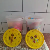 سطل اجر خانه سازی اسباب بازی