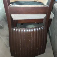 مبل راحتی هفت نفره باصندلی‌های نهار خوری چوبی|مبلمان خانگی و میز عسلی|تهران, تاکسیرانی|دیوار
