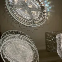 ظروف کریستال نو بدون استفاده همراه با جعبه|ظروف سرو و پذیرایی|ارومیه, |دیوار