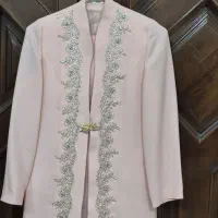 سه تیکه تاپ وکت و شلوار مجلسی سایز ۴۲