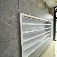 فروش ۲ عدد ویترین MDF با کابینت در بالا و پایین|بوفه، ویترین، کنسول|صومعه‌سرا, |دیوار