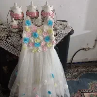 لباس تولد یا مجلسی دخترانه. غیره|کفش و لباس بچه|مشهد, شهرک مطهری|دیوار