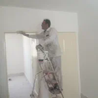 نقاشی ساختمان رنگ روغنی و پلاستیک وکناف