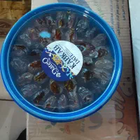 خرما و بادام زمینی