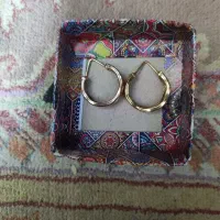 یک جفت گوشواره نونوسالم وتمیز