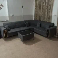 مبل ال 7 نفره با میز وسط