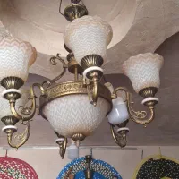 لوستر برنزی شیک