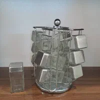 جا ادویه ۱۲  تایی زیاد استفاده نشده|ظروف سرو و پذیرایی|اصفهان, شمس آباد|دیوار