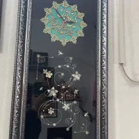 ساعت گل نقره