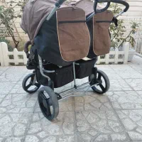 کالسکه ۲قلو . برند ایتالیایی. ۱سال استفاده شده|کالسکه و لوازم جانبی|اندیشه, اندیشه فاز ۱|دیوار