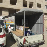 پیکان وانت مدل آخر ۹۰ کم کار اتاق مسقف بغل بازشو