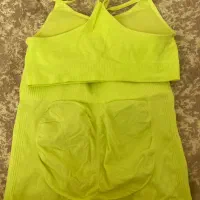 ست ورزشی فسفوری زنونه تاپ شورت|لباس|فردیس, شهرک صنعتی نور|دیوار