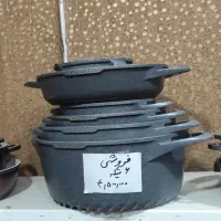 سرویس قابلمه چدن / تفلون /ظرف