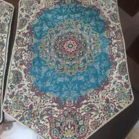 ست پنج تیکه کامل رومیزی ترمه یزد|پرده، رانر، رومیزی|تهران, شهرک غرب|دیوار