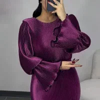 پلیسه شقایق|لباس|کامیاران, |دیوار