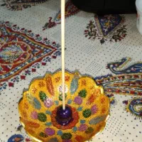 جاعودی برنجی تابلوبرنجی نو تنگ ماهی هاون مرمر.