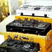 اجاق گاز رومیزی سیار لعابی باکیفیت ۲/ ۳شعله روکار