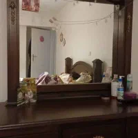 دراور و ایینه چوبی|تخت و سرویس خواب|پردیس, فاز ۴|دیوار