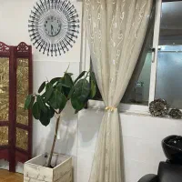 پرده زیبا نقره کوب باکتیبه