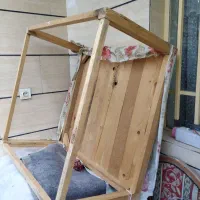 کرسی چوبی درحد نو سیستم گرمایشی