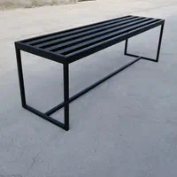 نیمکت فلزی پارکی مدرن