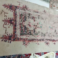 فرش نمدی قدیمی 3×1/20بدون سوراخ یا پارگی|فرش|نیشابور, فردوس شمالی|دیوار