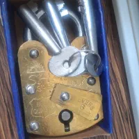 قفل دست ساز عتیقه تمام برنجه و محکم ضد سرقت