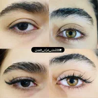 خدمات بافت مو اصللاح وابرو کاشت مژه لیفت ابرو|خدمات آرایشگری و زیبایی|کیش, |دیوار