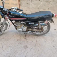 متور ۱۲۵ سی سی استارتی چراغ گرد مزایده ای
