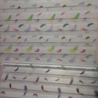 دو عدد پرده زبرا