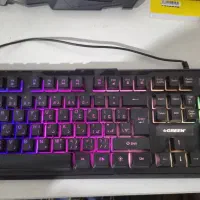 کیبورد Green GK601 مکانیکال نو|قطعات و لوازم جانبی رایانه|تهران, تهرانپارس شرقی|دیوار