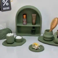 ست میز آرایش سنگ مصنوعی در رنگ دلخواه|صنایع دستی و سایر لوازم تزئینی|گرگان, |دیوار