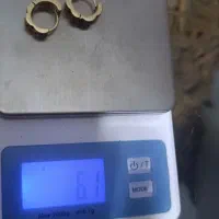 گوشواره طلا سیاه قلم زیبا