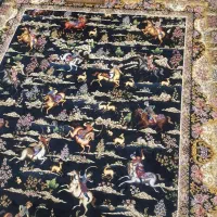 فرش 9متری جفت شکارگاه دیبا|فرش|تهران, دکتر هوشیار|دیوار