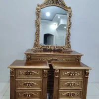 سرویس خواب تخت خواب آینه دراور پاتختی