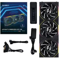 فن(lian li uni fan  tl wireless 120 3x1 (reverse