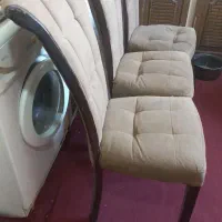 چهار عدد صندلی چوبی (بدون میز)