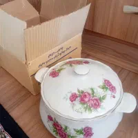 بشقاب بلور شیشه ای وسوپ خوری چینی|ظروف سرو و پذیرایی|تبریز, |دیوار