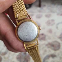 ساعت زنانه امگا کوکی نیم طلا ساخت سوییس 24 عیار|ساعت|اصفهان, باتون|دیوار