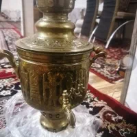 سماور ذغالی برنجی