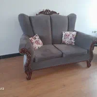 ست مبلمان نیمه استیل|مبلمان خانگی و میز عسلی|ساری, |دیوار