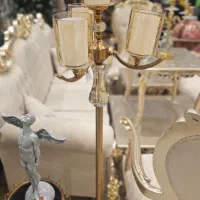 آباژور لوستر کنار سالنی 4 شعله|چراغ خواب و آباژور|مشهد, توس (بلوار توس)|دیوار