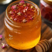 عسل زعفرانی کوه سبلان