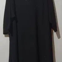 عبا مشکی کار شده