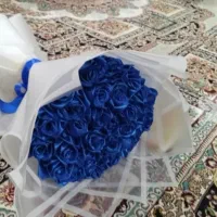 دسته گل ربانی رز|گل مصنوعی|شیروان (خراسان), |دیوار