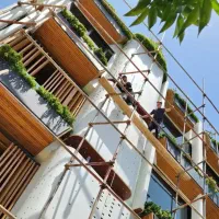 نصب لاین نوری اجرای برقکاری نورپردازی سیم کشی نما